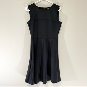 Daisy Fuentes Black Skater Dress Size M